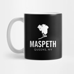 Maspeth, Queens - New York (white) Mug